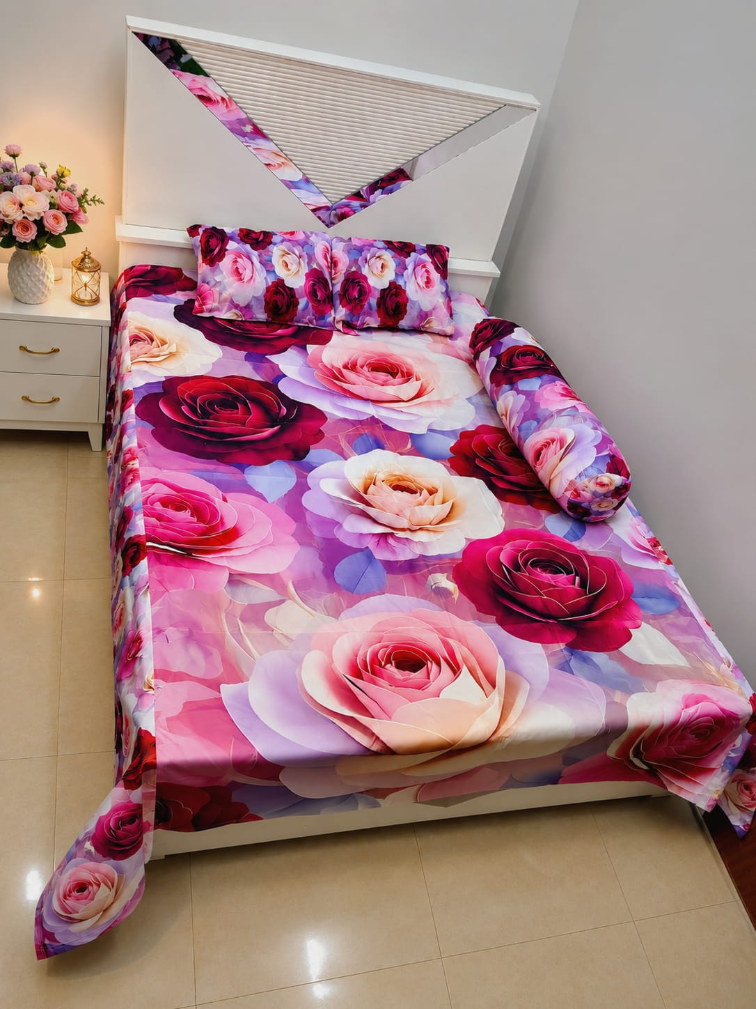 7/8 fit Waterproof 3d print bedsheet=B256